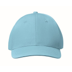 Voordelige baseball cap met logo ColorCap kleur lichtblauw vierde weergave