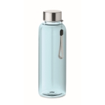 Herbruikbare BPA-vrije fles met logo in kleur 500ml Downtown kleur doorzichtig lichtblauw