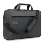 Laptoptassen bedrukken van 360D polyester voor 15 inch laptop Stockholm kleur grijs hoofdweergave