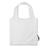 Polyester opvouwbare shopping bag bedrukken 210D Strawberry kleur wit