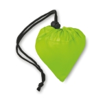 Polyester opvouwbare shopping bag bedrukken 210D Strawberry kleur limoen groen tweede weergave