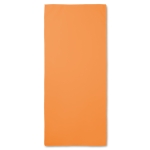 Gepersonaliseerde sporthanddoek bedrukken Microfibra Crossfit kleur oranje tweede weergave