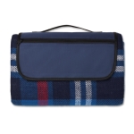 Opvouwbare promotiedeken om aan klanten te geven Picnic Parkview kleur blauw