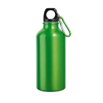 Kleine aluminium fles in felle kleuren 400ml kleur lichtgroen
