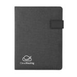 A4 Documententas met powerbank PowerNote kleur zwart hoofdweergave