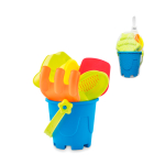 Strandemmer met 4 accessoires voor kinderen Game Playa Junior kleur meerkleurig weergave met bedrukking