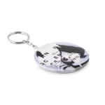 Sleutelhanger met flesopener en button bedrukken Ø58mm MultiPin kleur wit derde weergave