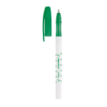 Zeer zuinige klassieke balpen met logo Colorcap Print kleur groen afbeelding met logo 4