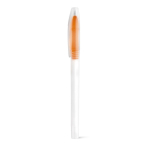 Balpen met transparant gekleurde dop Clear Print