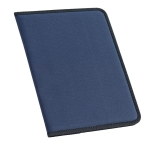 Eenvoudig goedkoop portfolio met A4 notitieblok Essence kleur blauw