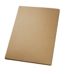 Kartonnen portfoliomappen bedrukken met blok en pen A4 Eco kleur naturel