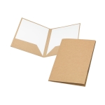 Personaliseerbare schrijfmap van karton 400g/m2 A4 Eco Basic diverse kleuren