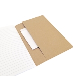 Milieuvriendelijke notitieboekjes met A5 formaat Journal kleur naturel derde weergave