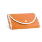 Opvouwbare non-woven tas met handvatten voor vervoer 80 g/m² kleur oranje