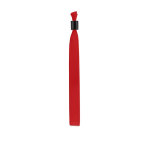 Zijdeachtige en glanzende armband met veiligheidssluiting kleur rood eerste weergave