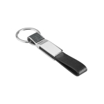 Elegante set met kaarthouder en sleutelhanger Elegance kleur grijs tweede weergave