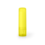 Voordelige lippenbalsem met jouw logo SPF 15 kleur pastelgeel