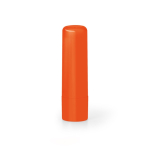 Voordelige lippenbalsem met jouw logo SPF 15 kleur oranje