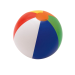 Opblaasbare strandbal, meerkleurig, gemaakt van ondoorzichtig PVC kleur meerkleurig
