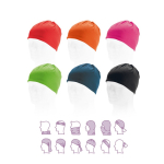 Multifunctionele bandanas van microvezel 130 g/m² om te bedrukken diverse kleuren