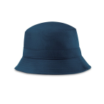 Bob-stijl hoed van canvasachtig katoen en polyester 220 g/m² kleur blauw