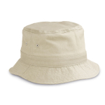 Bob-stijl hoed van canvasachtig katoen en polyester 220 g/m²