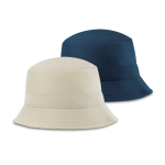 Bob-stijl hoed van canvasachtig katoen en polyester 220 g/m² diverse kleuren