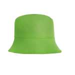 Panama-stijl hoed van polyester, ideaal voor warme dagen kleur lichtgroen