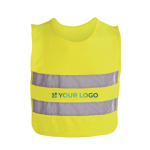 Reflecterend vest met zijrits voor kinderen Reflex met afdrukgebied