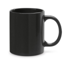 Keramische mok bedrukken met tekst 350ml Basic Colorful kleur zwart