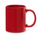 Keramische mok bedrukken met tekst 350ml Basic Colorful kleur rood