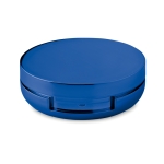 Gespiegelde lippenbalsem in metalen doos SPF 15 UV-reflectie kleur blauw tweede weergave