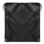 Gerecyclede plastic rugzakje bedrukken Urban Recycled kleur zwart tweede weergave