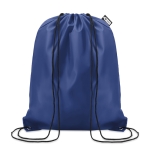 Gerecyclede plastic rugzakje bedrukken Urban Recycled kleur blauw