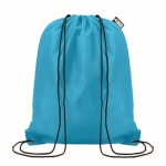 Gerecyclede plastic rugzakje bedrukken Urban Recycled kleur turkoois
