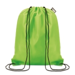 Gerecyclede plastic rugzakje bedrukken Urban Recycled kleur limoen groen