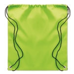 Gerecyclede plastic rugzakje bedrukken Urban Recycled kleur limoen groen tweede weergave