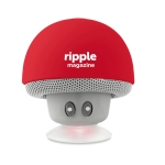 Bluetooth speaker ´Paddenstoel´ Mushy kleur rood hoofdweergave