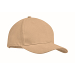Hoge kwaliteit katoen baseball cap bedrukken Cottonstyle kleur beige