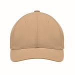 Hoge kwaliteit katoen baseball cap bedrukken Cottonstyle kleur beige tweede weergave