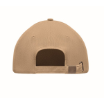 Hoge kwaliteit katoen baseball cap bedrukken Cottonstyle kleur beige derde weergave