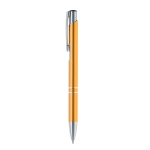 Aluminium pennen met zwarte inkt bedrukken Aster Arrow kleur oranje