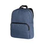 Polyester laptoprugzak met veel opbergruimte 14'' kleur blauw