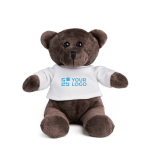 Teddybeer met logo en T-shirt Big Bear met afdrukgebied