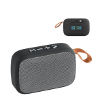 Speaker van rubber met bluetooth en draagriempje Micro club met afdrukgebied