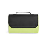 Opvouwbare picknickdeken van fleece stof 180 g/m2 Meadow kleur lichtgroen