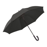 Windvaste automatische stormparaplu Ø103 Twister kleur zwart
