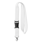Keycord Regular Plus 15mm kleur wit