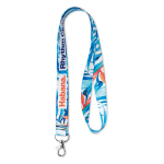 Keycord Sublim 15mm kleur wit