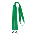 Keycord Duo 15mm kleur groen